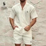 RL™ Textured Shirt & Shorts Summer Set - Image 2