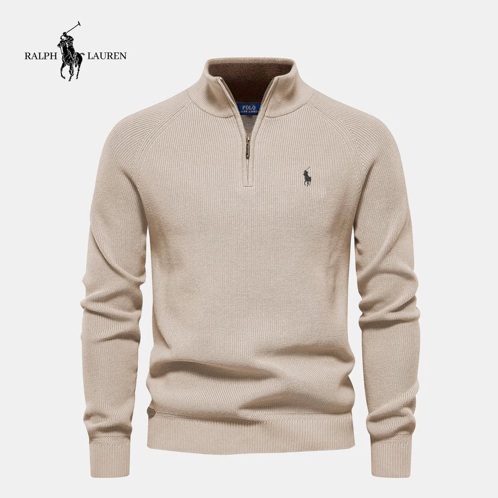 Ralph Lauren | pulôver com meio fecho