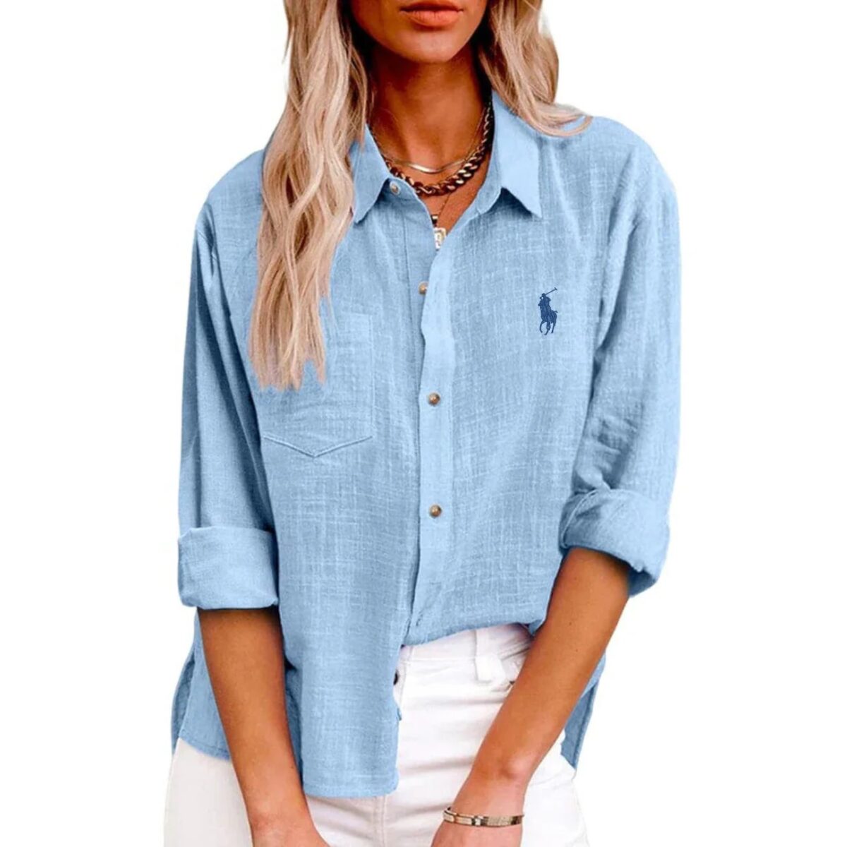 Ralph Lauren™ Linen Luxe Shirt - Image 1