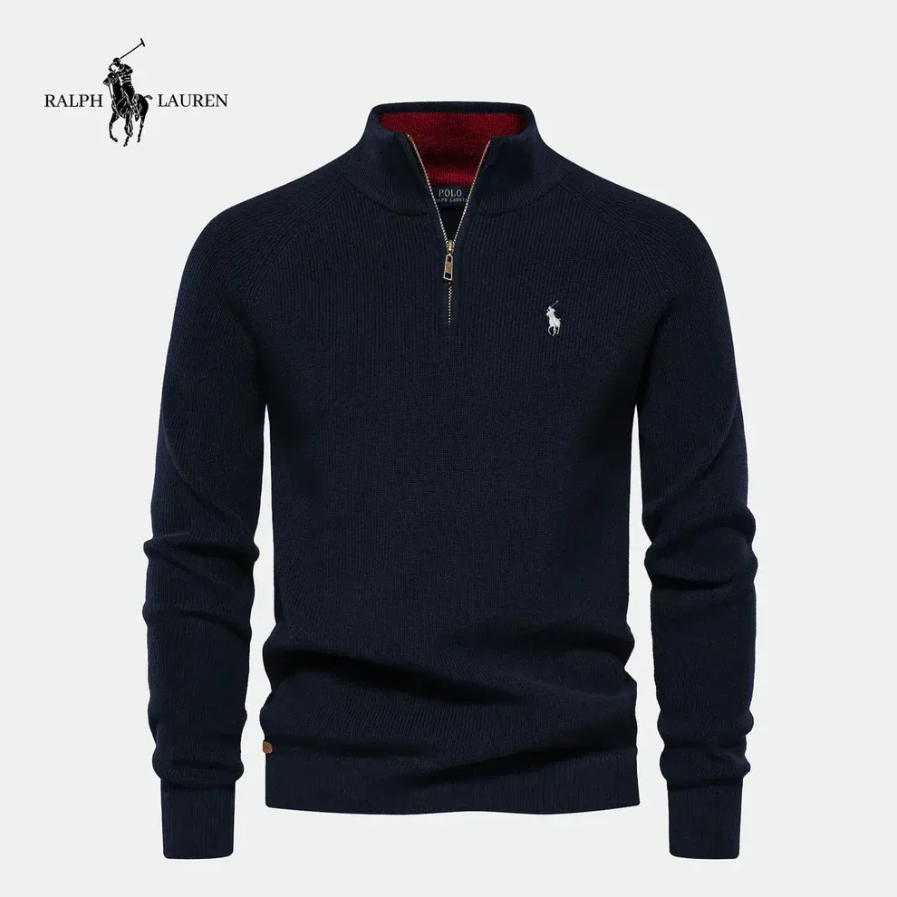 Ralph Lauren | pulôver com meio fecho
